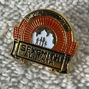 5/$35 Vintage Sexsmith Alberta Enamel Souvenir Pin